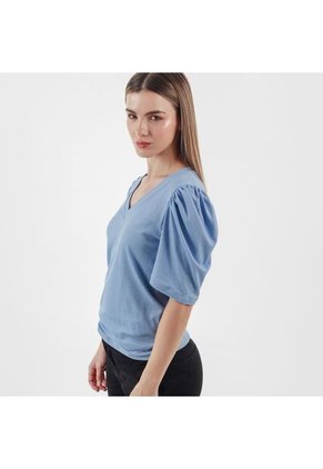 Camiseta Cuello V Manga Corta