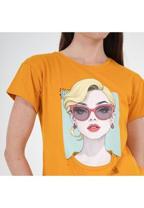 Camiseta Cuello Redondo Manga Corta