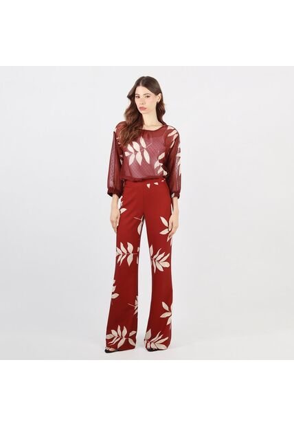 Pantalon Tiro Alto Bota Recta