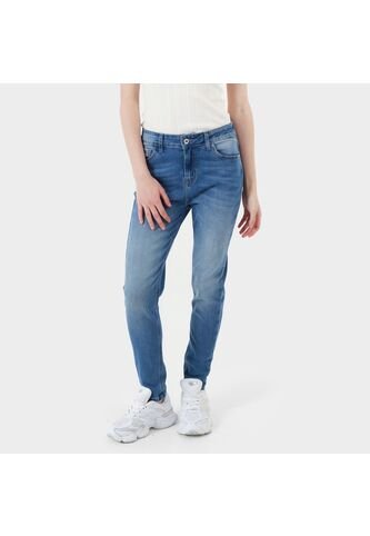 Jean Tiro Medio Bota Skinny FDS