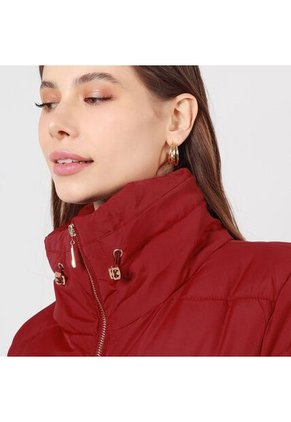 Chaqueta Acolchada Cuello Alto