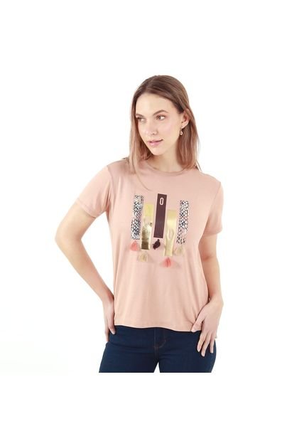 Camiseta Cuello Redondo Manga Corta