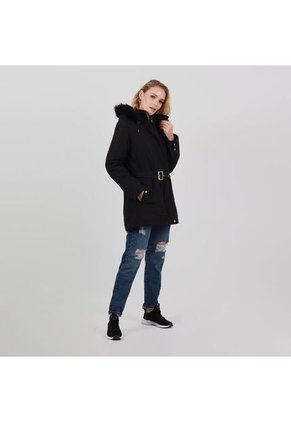 Chaqueta Acolchada Con Capota