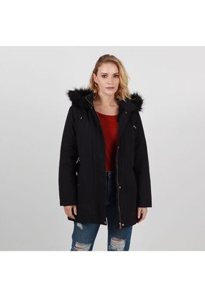 Chaqueta Acolchada Con Capota