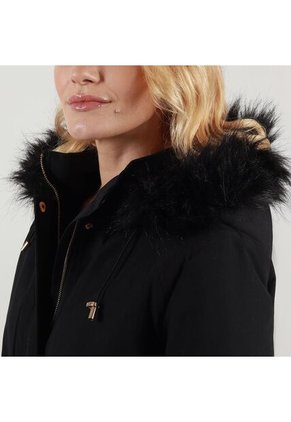 Chaqueta Acolchada Con Capota