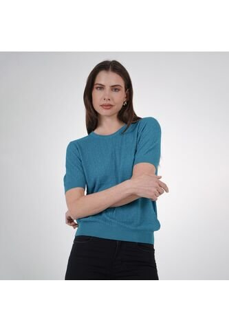 Sweater Cuello Redondo Manga Corta FDS