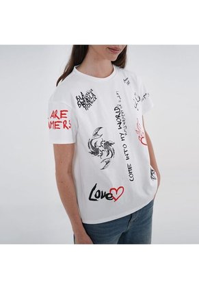 Camiseta Cuello Redondo Manga Corta