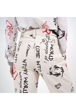 Pantalon Tiro Alto Bota Recta