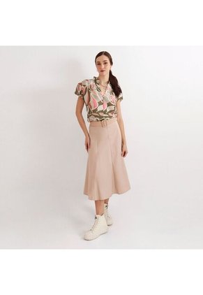 Blusa Cuello Neru Manga Corta