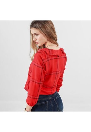 Blusa Cuello V Manga 3Cuartos