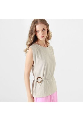 Camiseta Cuello Redondo Manga Sisa