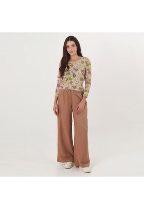 Camiseta Cuello Redondo Manga Larga