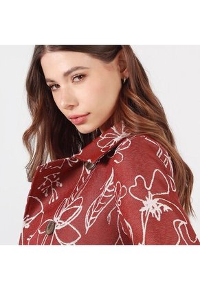 Chaqueta Cuello Solapa Manga Larga