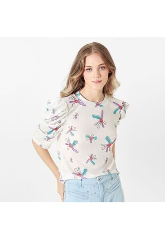 Camiseta Cuello Redondo Manga 3Cuartos FDS