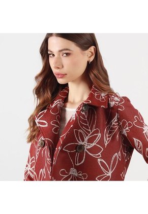 Chaqueta Cuello Solapa Manga Larga