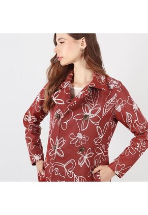 Chaqueta Cuello Solapa Manga Larga