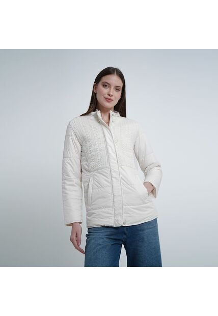 Chaqueta Cuello Alto Manga Larga