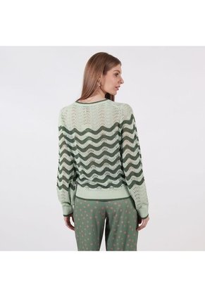 Sweater Cuello Redondo Manga Larga
