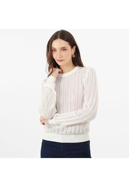 Sweater Cuello Redondo Manga Larga