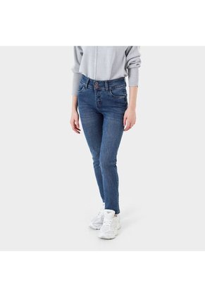 Jean Tiro Alto Bota Skinny