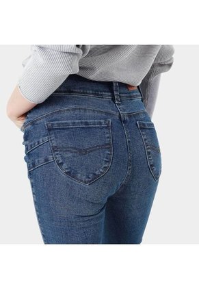 Jean Tiro Alto Bota Skinny