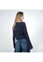 Sweater Cuello V Manga Larga de FDS