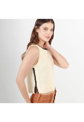 Sweater Cuello Redondo Manga Sisa