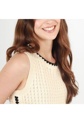 Sweater Cuello Redondo Manga Sisa