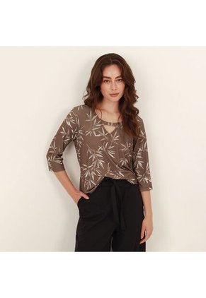 Camiseta Cuello Redondo Manga 3Cuartos