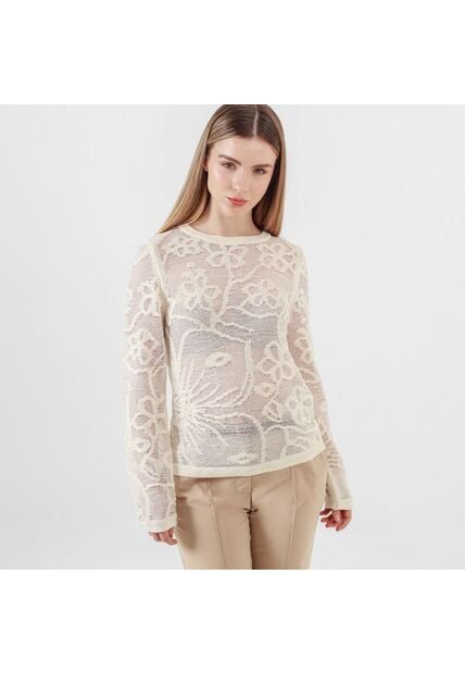 Sweater Cuello Redondo Manga Larga