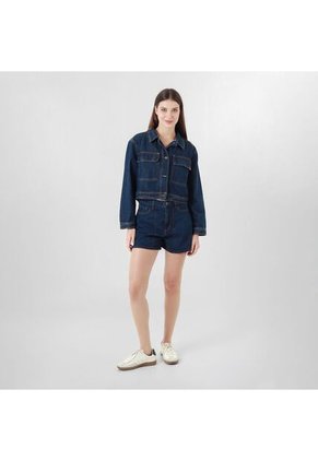 Chaqueta Denim Con Detalle