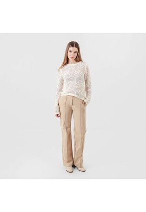 Sweater Cuello Redondo Manga Larga