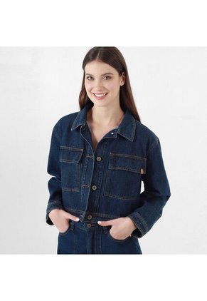 Chaqueta Denim Con Detalle