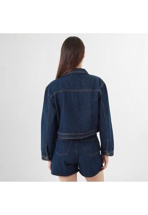 Chaqueta Denim Con Detalle