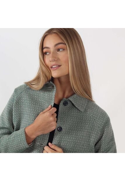 Chaqueta Tipo Blazer Verde