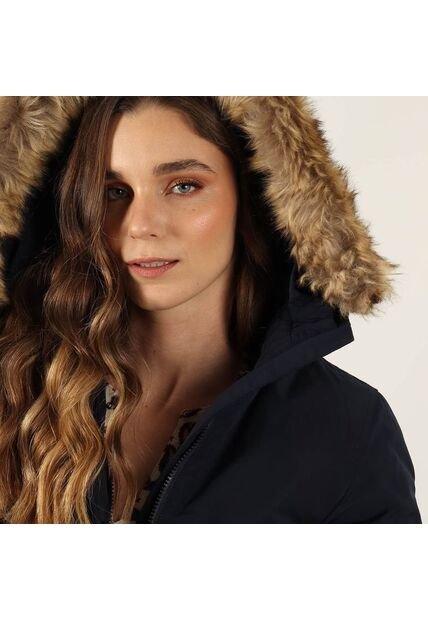 Chaqueta Acolchada Con Capota