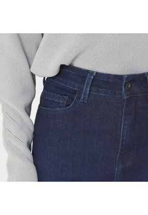 Jean Tiro Medio Bota Flare