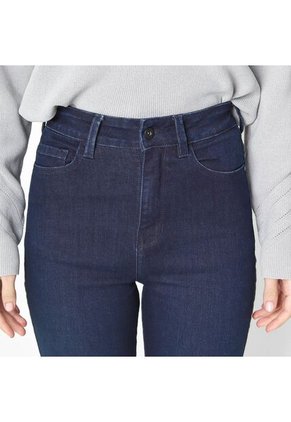 Jean Tiro Medio Bota Flare