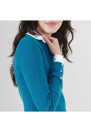 Sweater Cuello Redondo Manga Larga