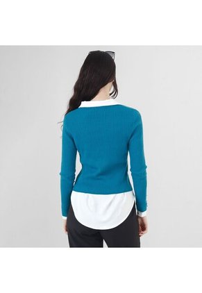 Sweater Cuello Redondo Manga Larga