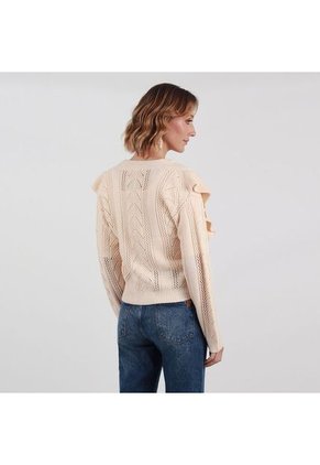 Sweater Abierto Manga Larga