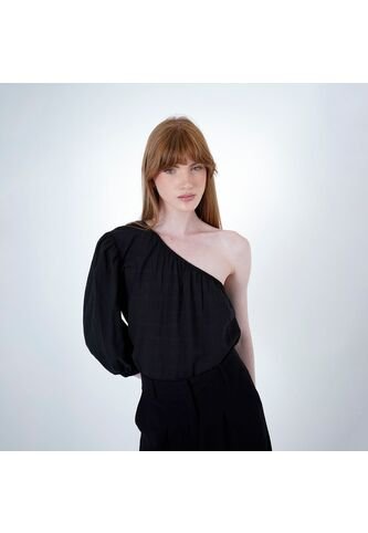 Blusa Cuello Asimetrico Manga 3Cuartos FDS