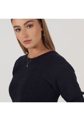 Sweater Cuello Redondo Manga Larga