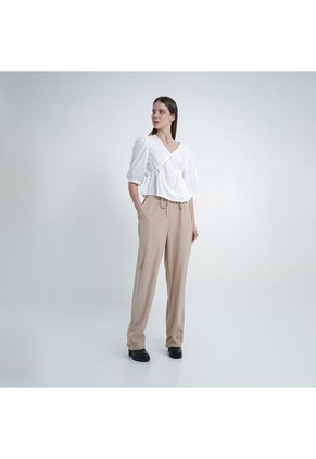 Blusa Cuello Redondo Manga 3/ Cuartos