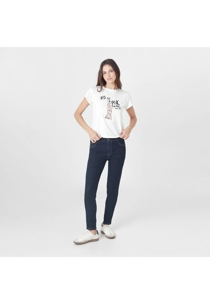 Jean Tiro Medio Bota Skinny