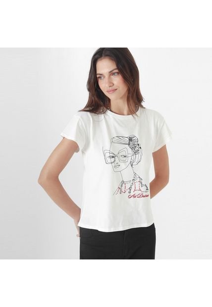Camiseta Cuello Redondo Manga Corta