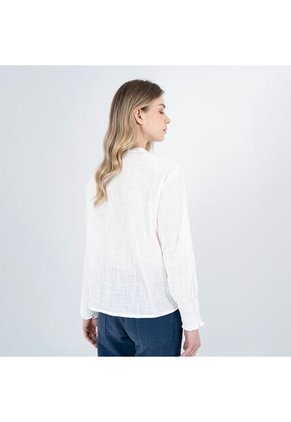 Camisa Cuello Neru Manga Larga