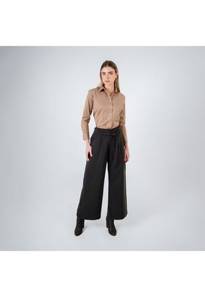 Camisa Cuello Camisero Manga Larga