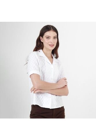 Blusa Cuello Sport Manga Corta FDS