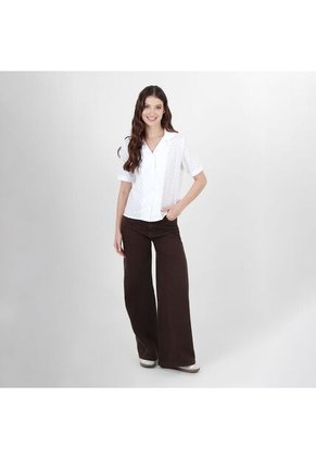 Blusa Cuello Sport Manga Corta